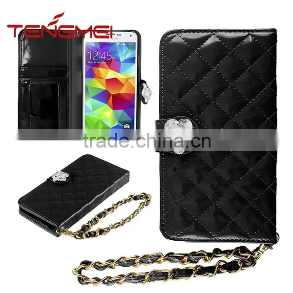 Plaid Leather Waterproof for Samsung Phone Case