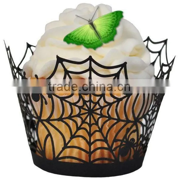 Black and White Cupcake Decoration Wrapper Made in Guangzhou Jiawang Factory photo-3