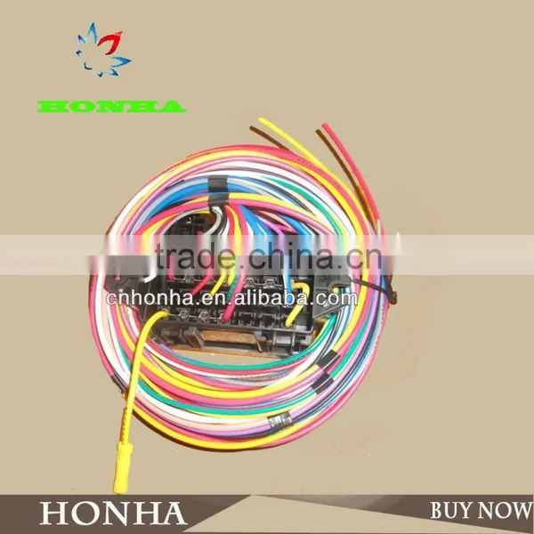 Supply High Quality Auto Wiring Harness With Fuse Holder