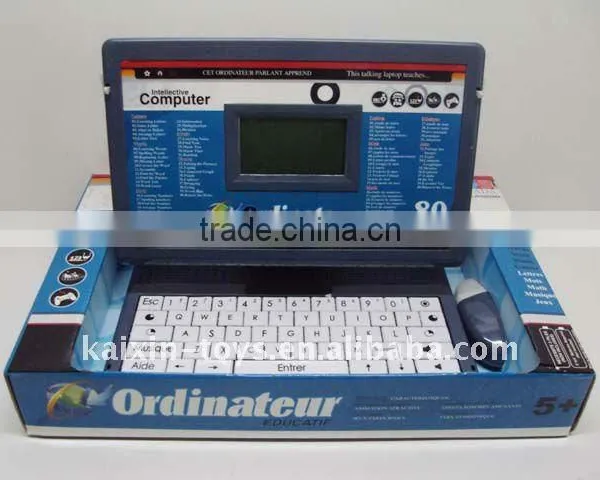 80 function english and french kids learning laptop 10112166