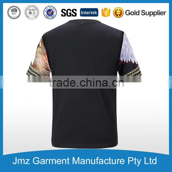 100% Polyester Fabric Tshirt Men Tshirts Customized Tshirt photo-2