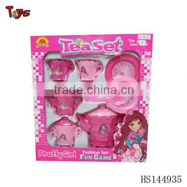 Plastic Funny Kids Porcelain Tea Set