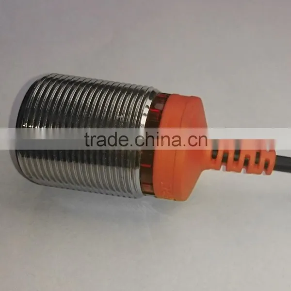 Big Cylindrical, 12~24VDC M30 Proximity Sensor, Position Sensor, NPN/PNP Offered, Can do 5v DC Working Voltage. photo-2