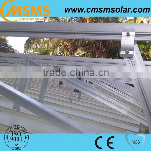 Customized Metal Solar Pole Mounting Brackets photo-3