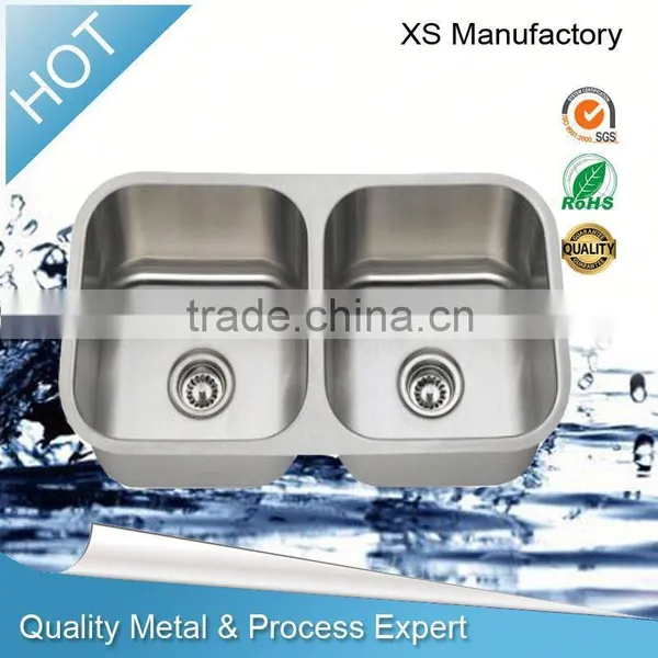 Hotel Double Bowl Washing Sink in China photo-3