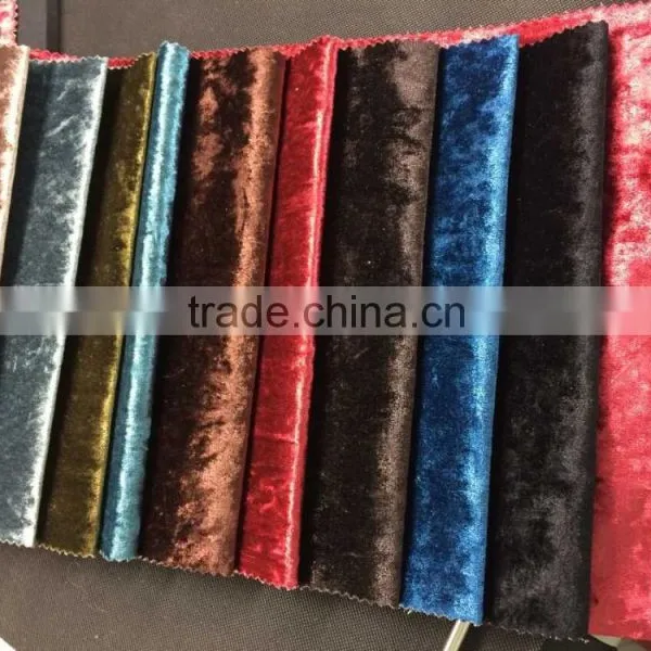 100% Polyester Sofa Fabric Ice Velvet photo-2
