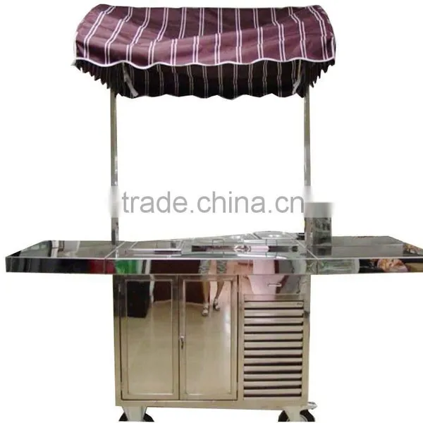 Mobile Hamburgers Carts Fast Food Vending Truck Cart for Crepe Maker Sale photo-5