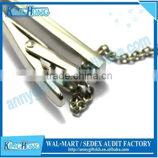 Crystal Metal Custom Logo Design Tie Clip photo-3