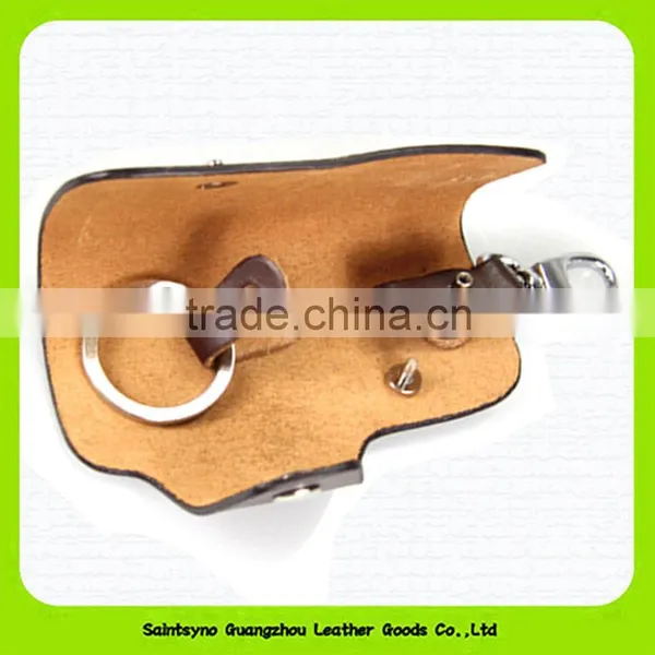 15108 Simple Designer Key Holder Genuine Leather Key Purse photo-6