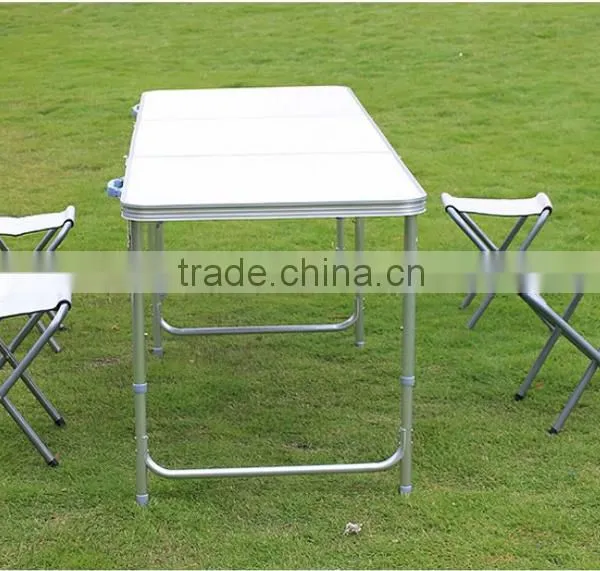 OEM Aluminum Folding Picnic Portable Table and Chair Set photo-5