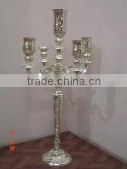 Flower Bowl Wedding Candelabra,c,wedding Crystal Candelabra