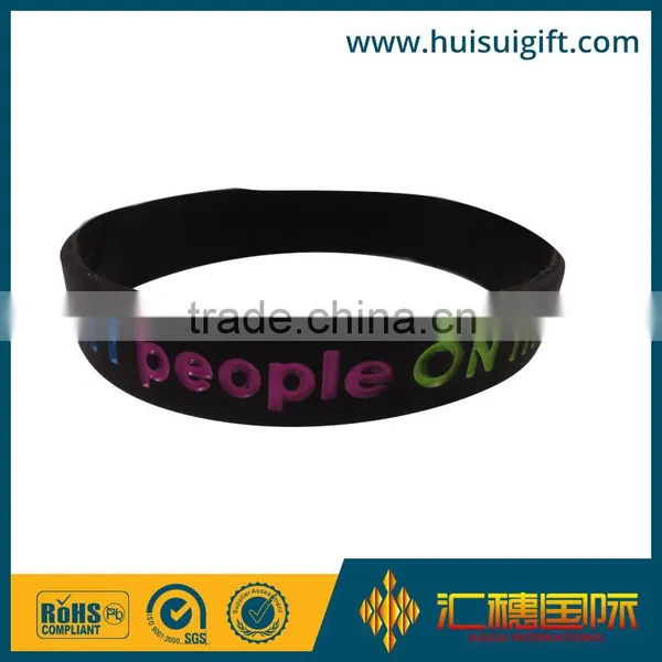 High Quality Promotional OEM Silicone Bracelet photo-3