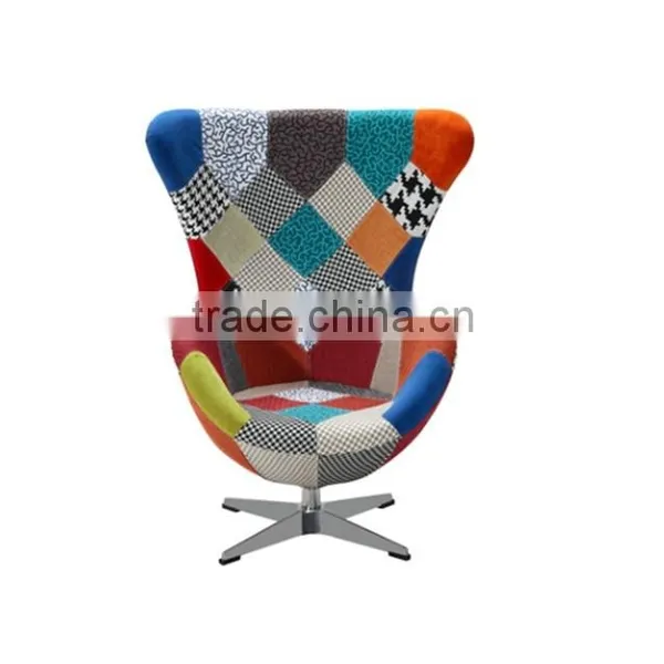 Patchwork Cheap Egg Chair Waiting Room Chairs photo-2