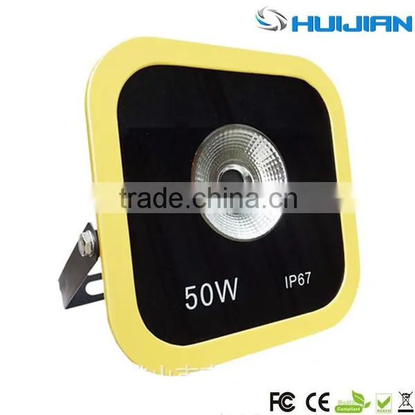 IP65 Yellow Housing Outdoor LED Flood Lighting 50W photo-2