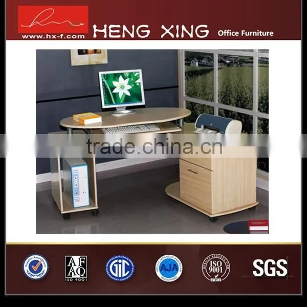 Simple and Cheap Melamine Office Furniture Computer Desk Table HX-NT3250 photo-3