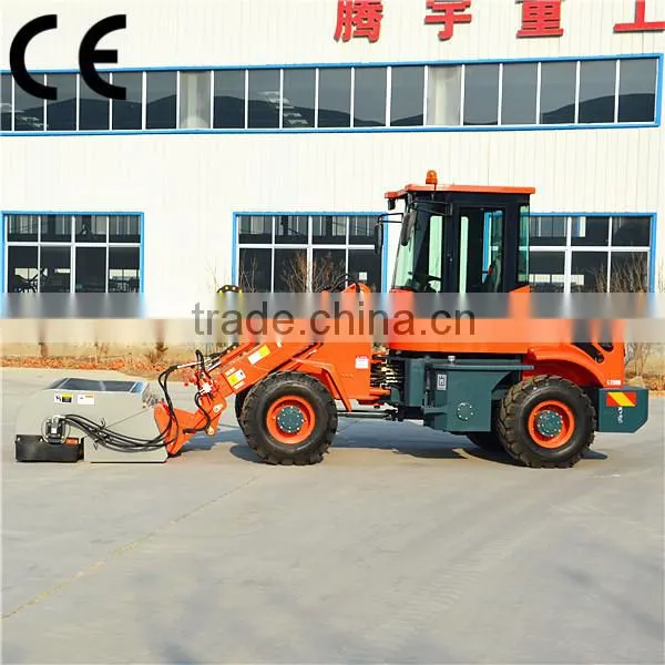 Small Wheel Loader TL1500 Mini Loader Engine Loader With Many Attachments photo-6