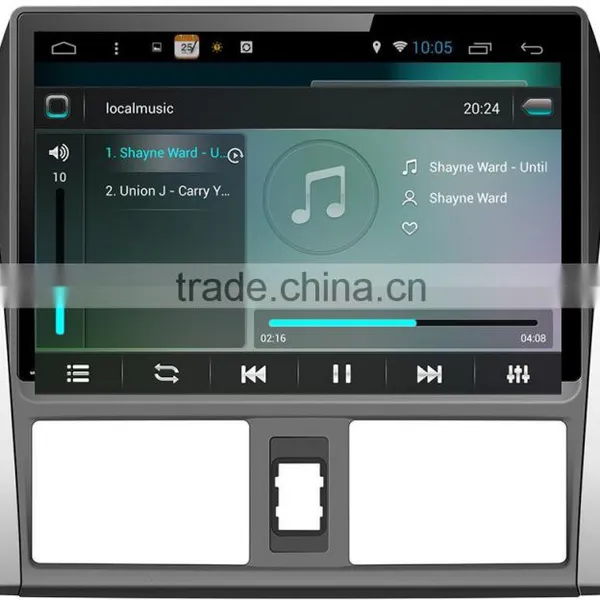 1024*600 10.1" Pure Android 4.4.2 Quad Core Car Dvd Player for Toyota Vios Dashboard GPS Navigator TV Radio Tuner CD Player photo-4