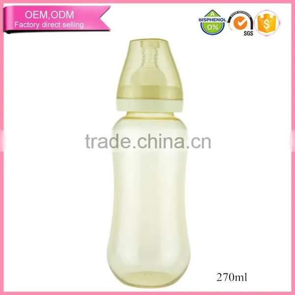 Manufacturing Cool Plastic Ppsu Baby Bottle With PP Cap and Soft Silicone Nipple photo-2