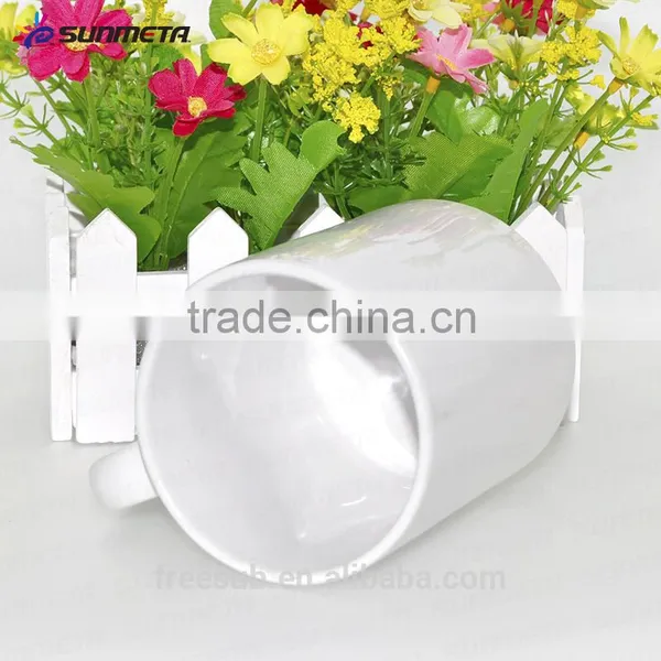 Direct Factory Wholsale 11oz White Coated Ceramic Sublimation Mug (SKB01A) photo-3