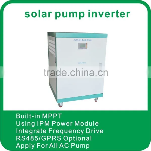 Power Sine Wave Pump Inverter 50hp Three Phase Pump Motor Inverter photo-4