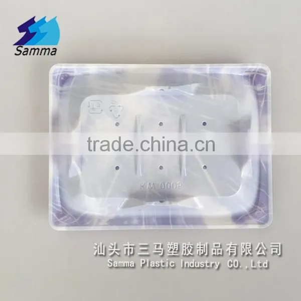 KW-0005XG-B Biodegradable Clear Blister Disposable Sushi Tray photo-5