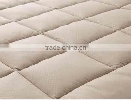 Professional Polyester Anti-Slip Quilted Cooling Mattress Pad With Elastic Corner Straps photo-4