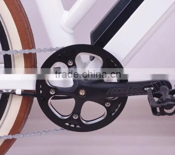 48V 500W New Design Hidden Battery 26' Easy Ride Electric Bike for UAS Market photo-3