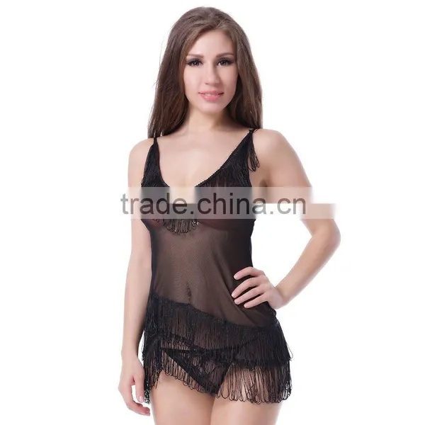 In Stock Asian Design Sex Lingerie Transparent photo-2
