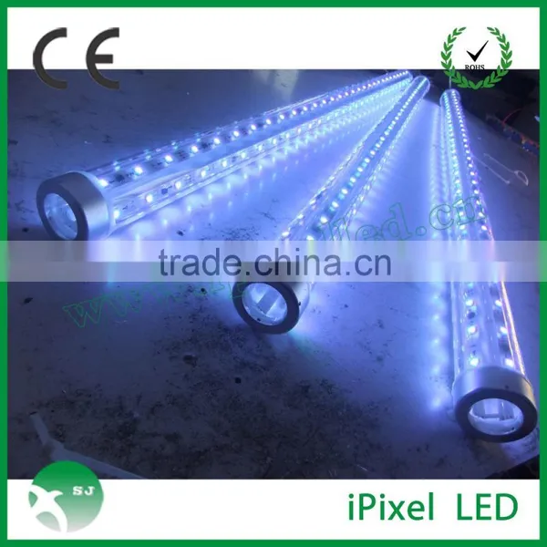 Programmable 6pcs Strip Inside Amusement Tube Led Stick Light Full Color photo-5