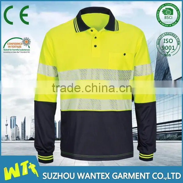 High Quality Reflective Working Tshirt Wholesale Polyester Sport Wear t Shirt Custom Print Men Tshirt Clothing photo-2