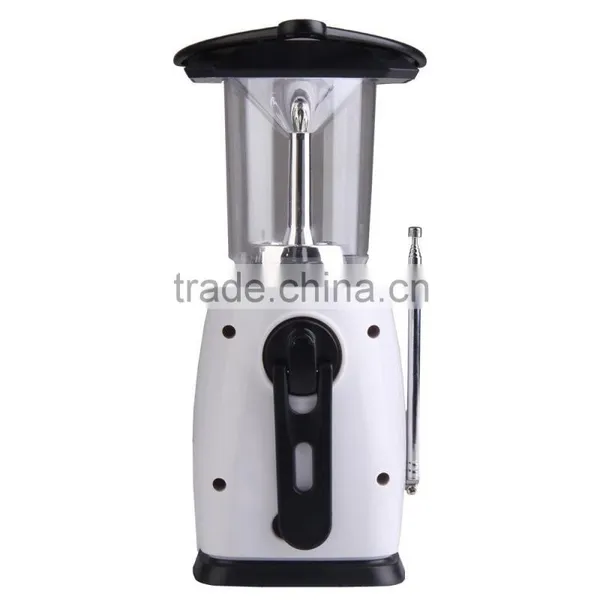 Super Bright White Led Camping Solar Lantern Radio photo-2