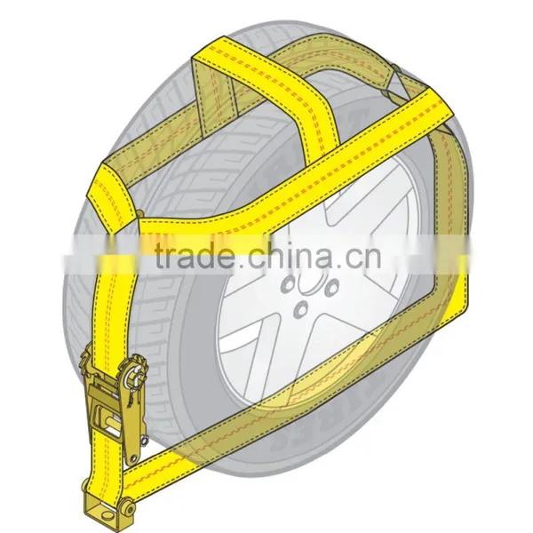 Rollback Truck Soft Ratchet Tie Straps photo-2
