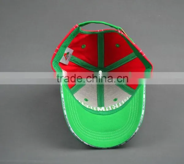 Custom 100% Cotton Twill Baseball Sport Cap With Sandwich photo-6
