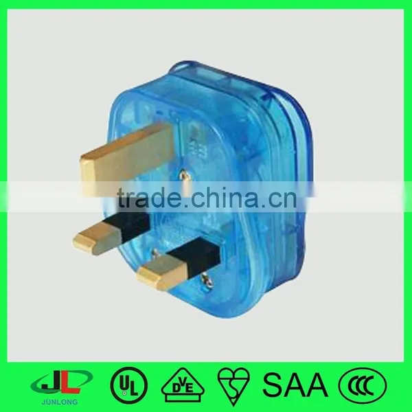 BSI Approval UK Type Power Cord 3amp 250V BS 3 Pin Fused Plug photo-3