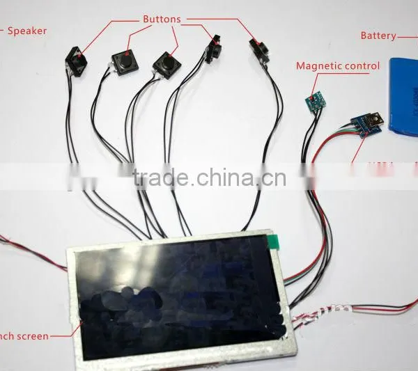 Hot Sale 10inch A4 Paper Card Lcd Video Greeting Module for Gifts photo-2