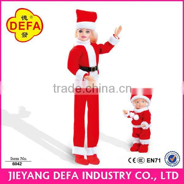 Christmas Doll With Pet Dog Christmas Gift Doll for Kids 2015 photo-2