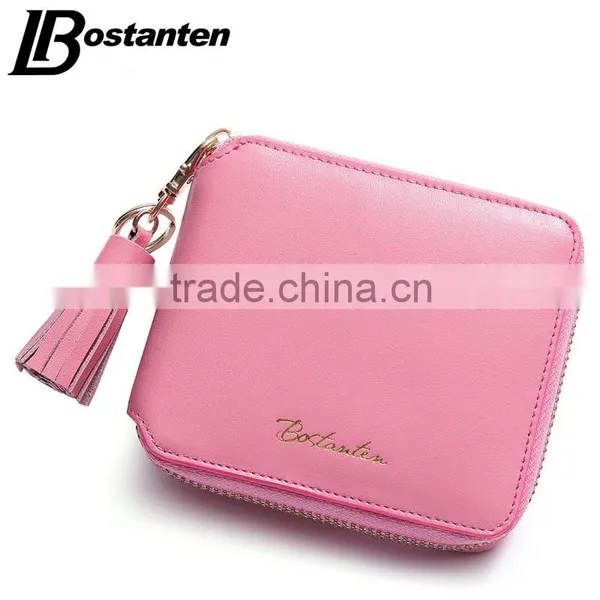 Leather Macrame Women Wallet and Purse Zipper Open With Coin Slot photo-4