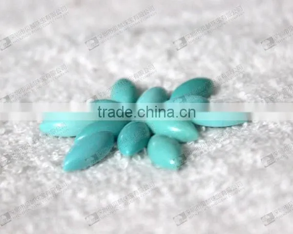 Blue Semi Precious Stone Turquoise Cabochons