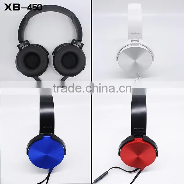 US Market XB-450 Wired Headphones 40mm Driver Unit Headphones photo-6