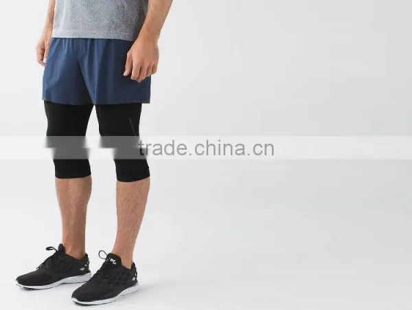 Mens Sport Pants Breathable Gym Custom Compression Sports Pants photo-5