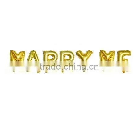 Hotting Sale 16 Inches Foil Inflatable Balloon, Decoration Letter Balloon, Words/letter Balloon photo-3
