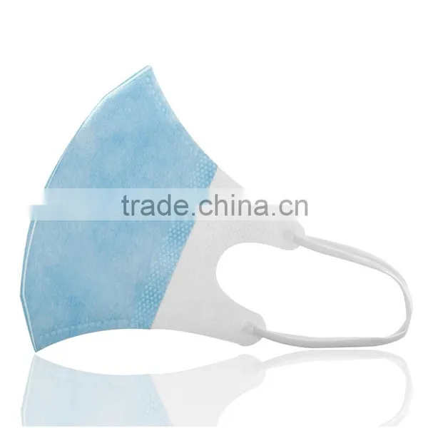 2016 ECOMA Colorful Anti-fog 3-D Face Mask, Polypropylene Isolation Mask photo-5