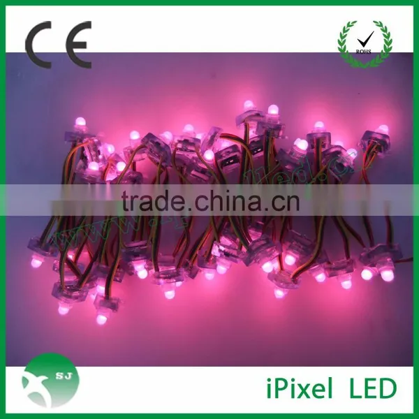 Waterproof 12mm Flat Pixel Digital Addressable Rgb Led String Light photo-3