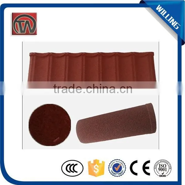 Beautiful and Classic Stone Coated Steel Roofing Tile photo-6