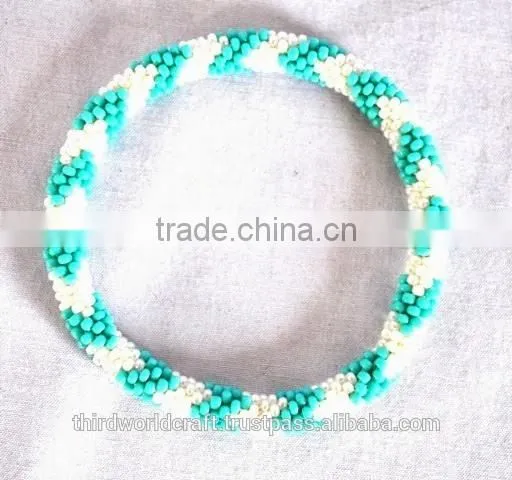 Rollover Glass Bead Bracelets photo-4