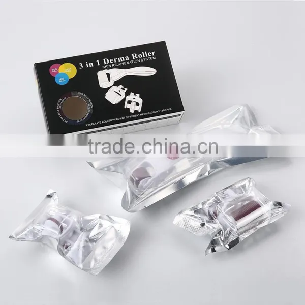 3 in 1 Roller Kit Replaceable Microneedle Set Interchangeable Anti Aging photo-2