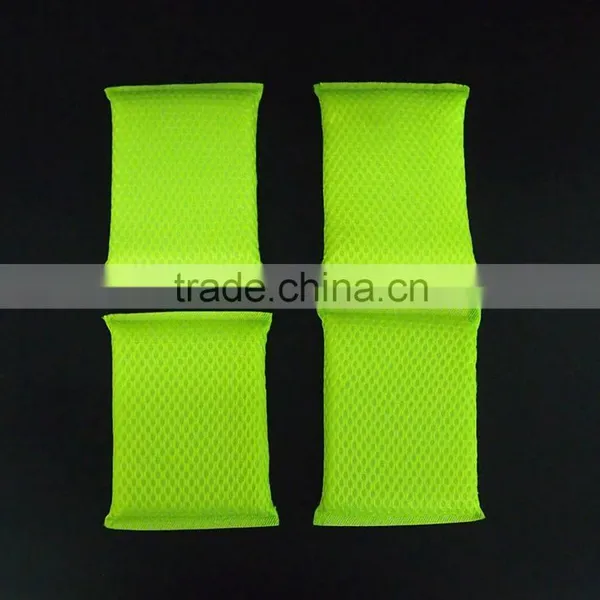 Kitchen Cleaning Sponge Green Scouring Pad With Mesh photo-4