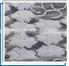 Hotsale Fashion White Office Sheer Voile Curtain Cheap Embroidery Sheer Curtain Fabric photo-4