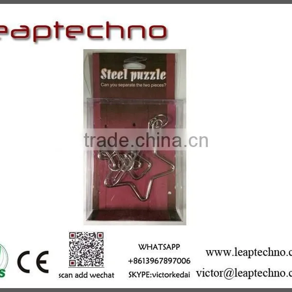 Metal Wire Puzzle Metal Puzzle With Rings Solution photo-5