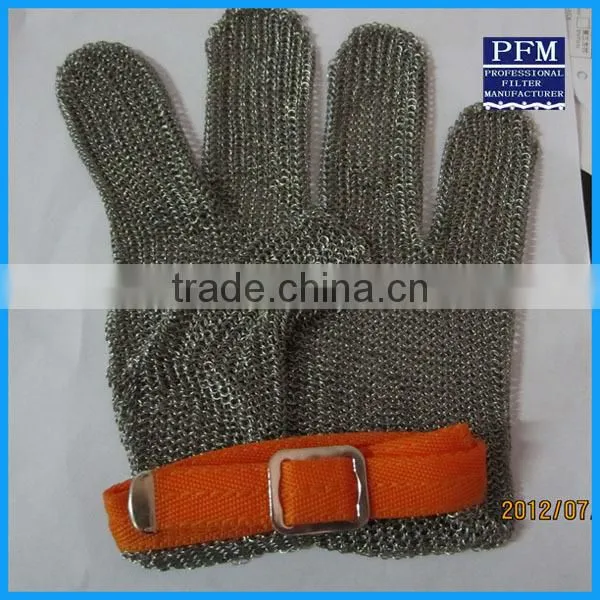 Stainless Steel Chain Mail Mesh Gloves for Butcher photo-4
